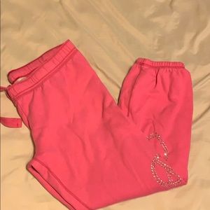 PINK Crop Sweatpants